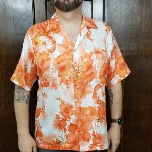 Vintage Tiki Hilo Hattie's Hawaii Men's Shirt